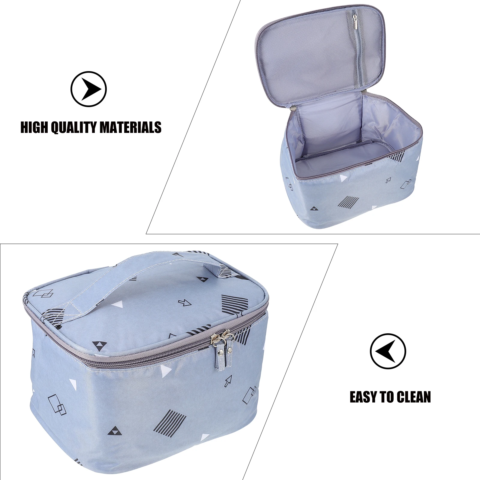 

1 pc Waterproof Travel Makeup Bag Durable Storage Bag Large Capacity Portable Toiletry Case For Women Business Trip