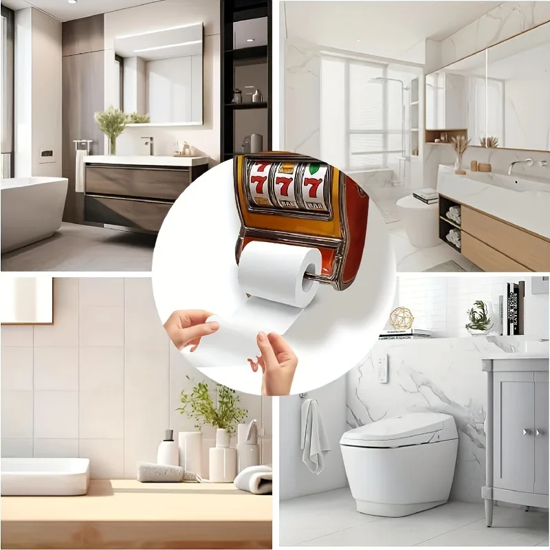Slot Machine Toilet Roll Holder Vending Machine Toilet Paper Holder-A27R view 4