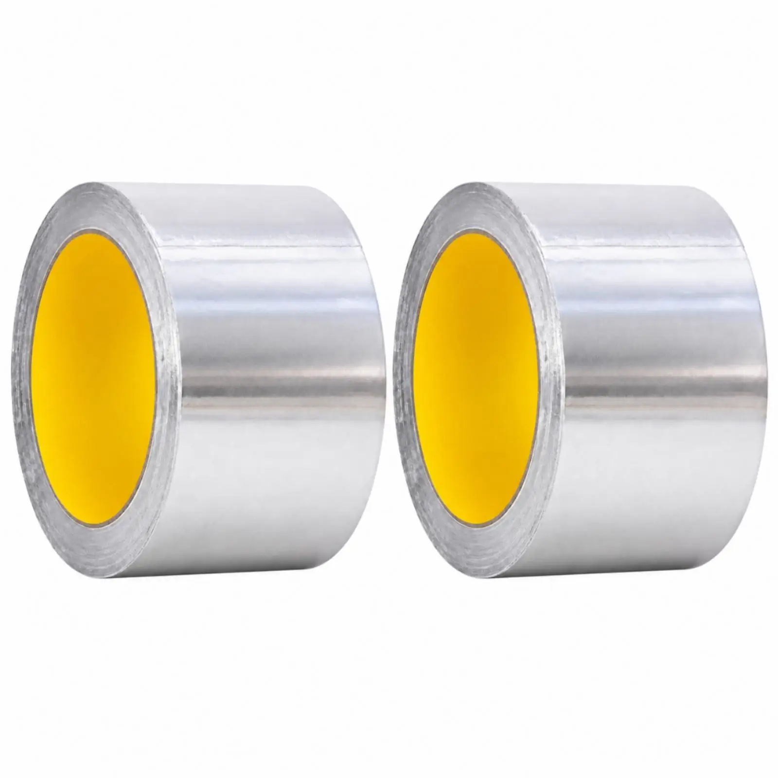 Aluminum Foil Sealant Tape Heat Resistant Silver Adhesive Tape for Duct Ventilation Repair