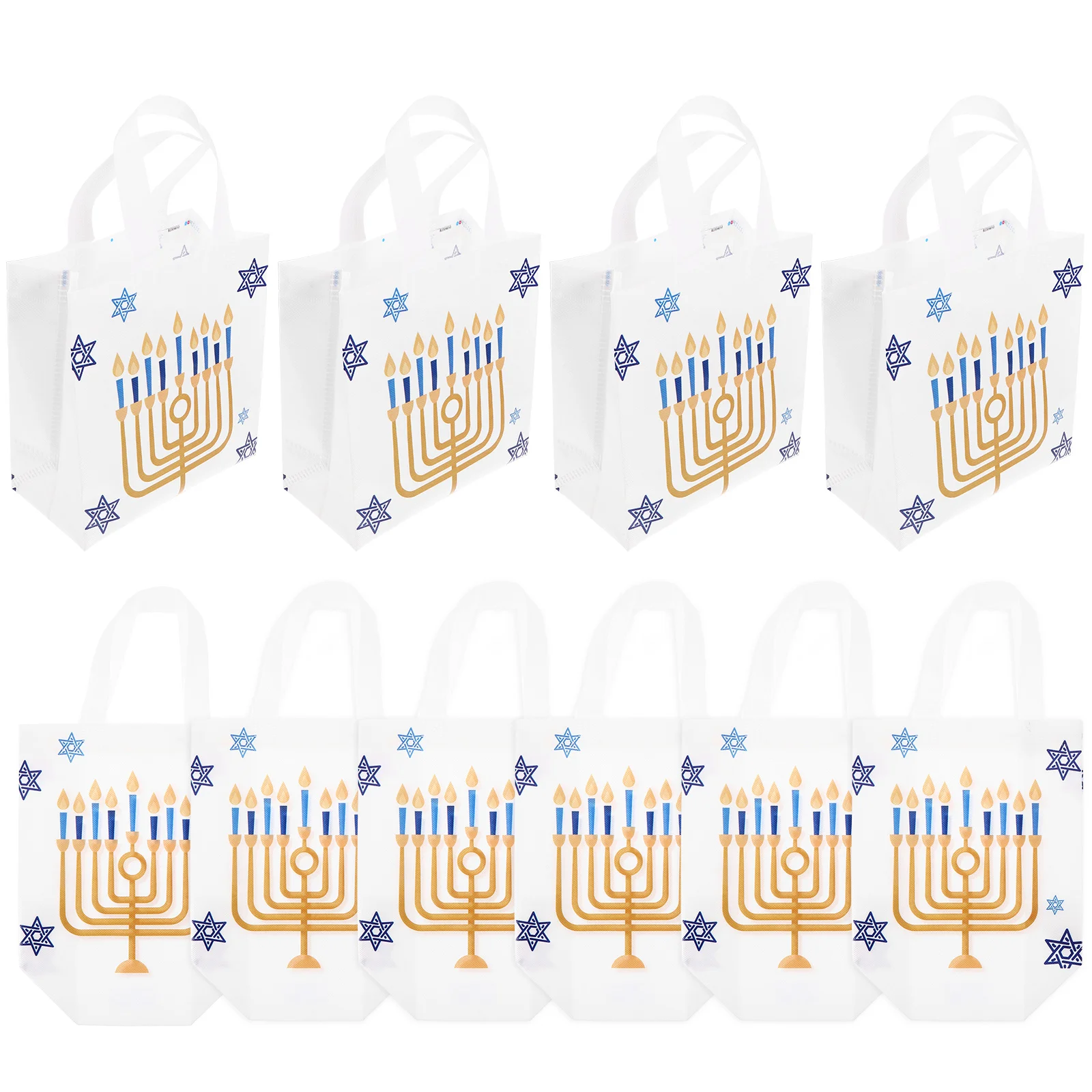 

Candy Treat Bags Bouquet Large Present Wrapping for Party Favors Goodie Handled Paper Packaging