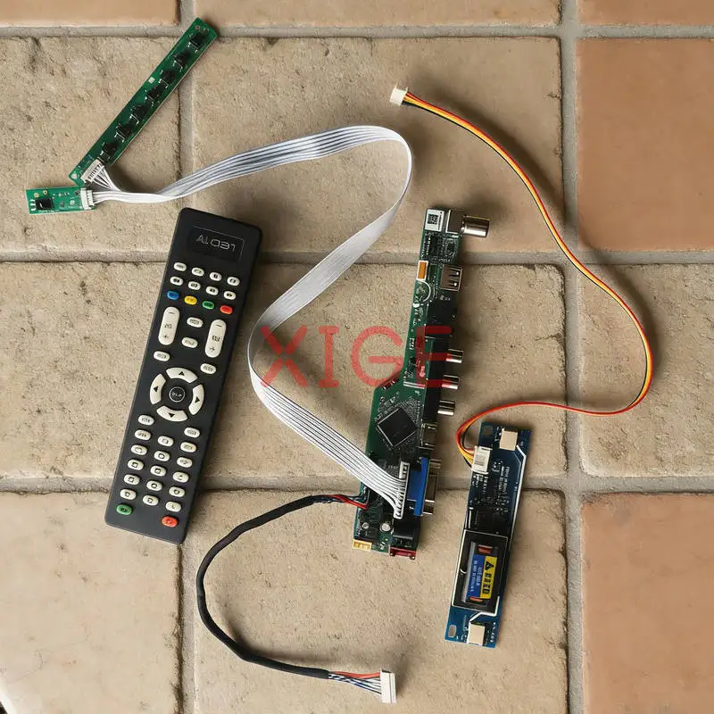 

Плата матричного контроллера подходит для HSD190MEN4 LTM190ET01 M190EG02 LM190E08 1280*1024 HDMI + VGA + AV + USB LVDS-30Pin 2CCFL 1280x1024 DIY Kit