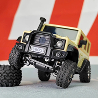 LDARC X43 1/43 MINI RC Climbing Car Electric Remote Control Model Car Desktop Crawler RTR Adult Children's Toys