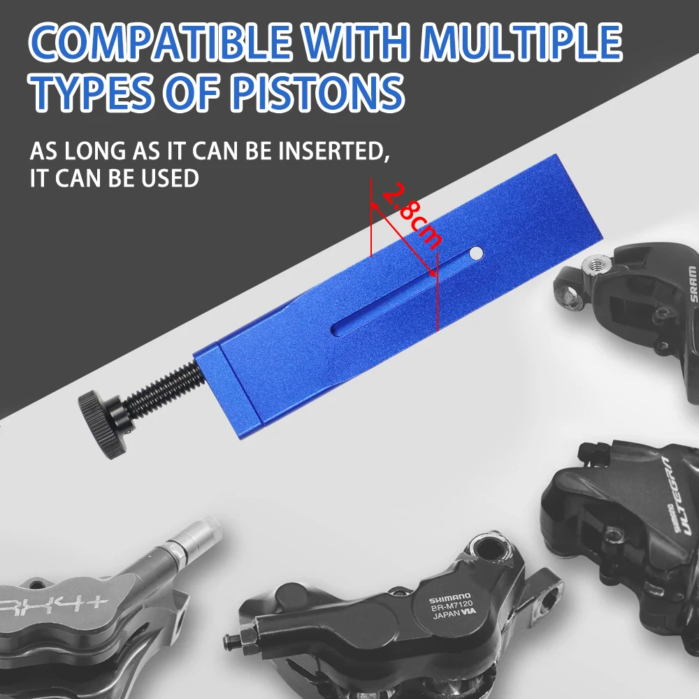 Universal Bicycle Brake Piston Compression Tool Piston Press Tool For Shimano/Sram Bike Brake Piston Compressor Spreader Tool - view 4