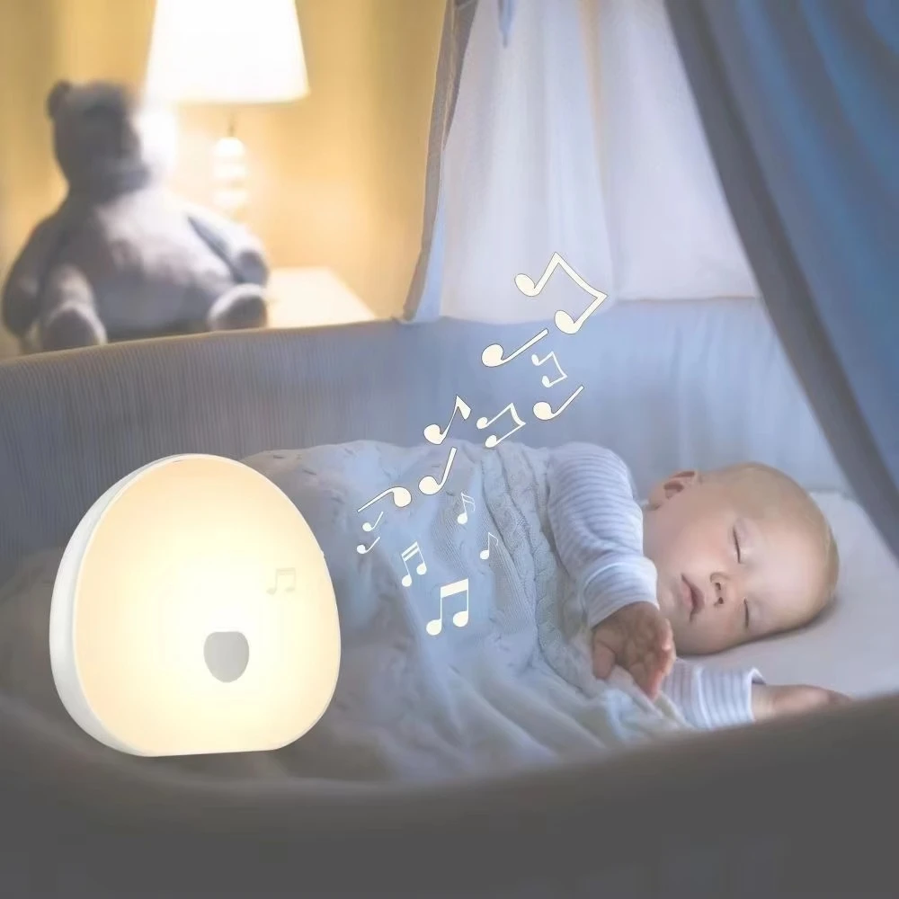 White noise machine, natural sound smooth USB charging regular shutdown, suitable for baby sleep relaxation smart home products