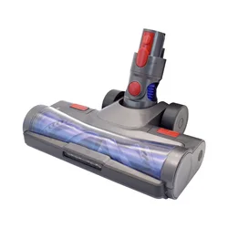 電気床ブラシ交換ヘッド,ソフトローラー掃除アクセサリー,クイックリリース,dyson v6,v7,v8,v10,v11シリーズ