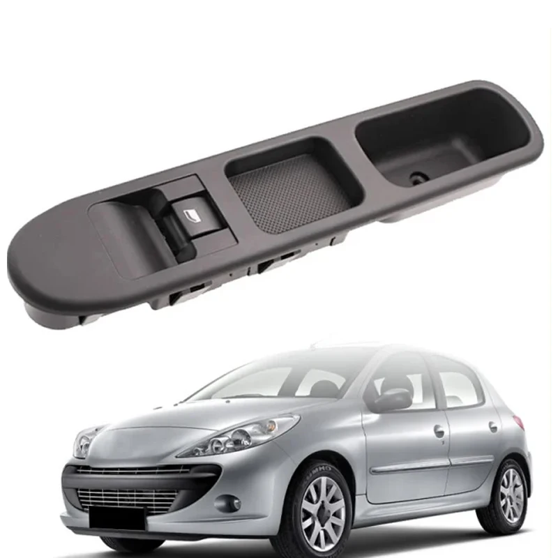 

6 PIN Car Glass Lifter Single Switch For Peugeot 207 2007-2015 Power Window Control Switch Vehicle Replacement Accessories