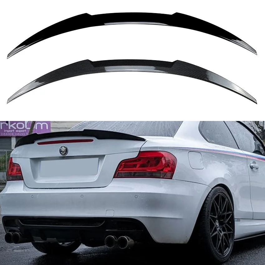 

For BMW 1 Series E82 E88 Coupe 118i 128i 135i 2007 2008 2009 2010 2011 2012 2013 Rear Roof Spoiler Wing Car Rear Trunk Spoiler