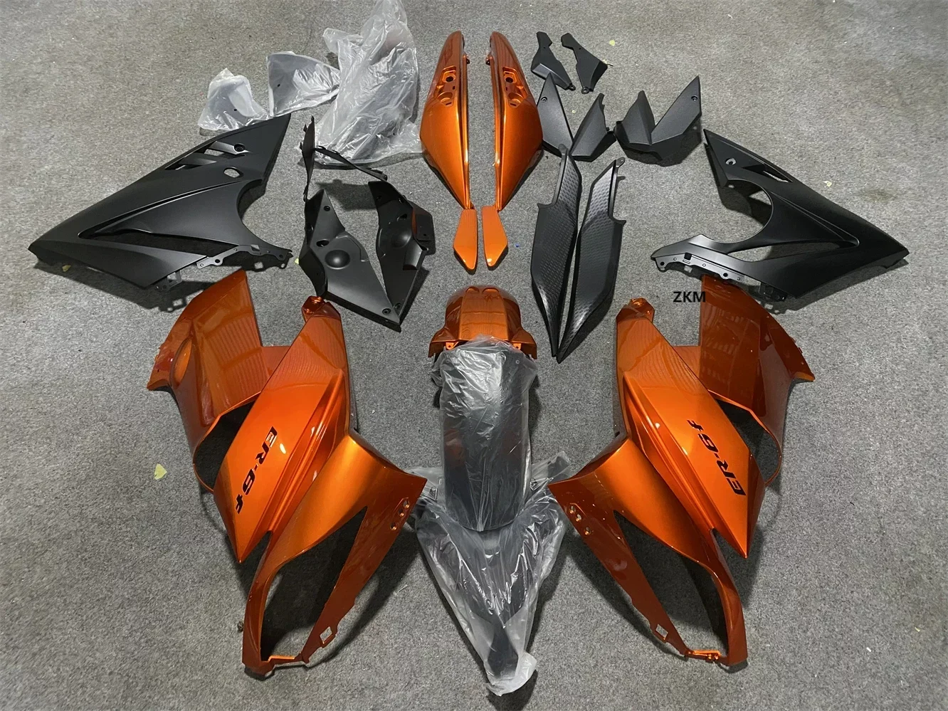 

Motorcycle Fairing Kit ABS Plastic Injection For Kawasaki Ninja650 Ninja 650 ER-6F ER6F 2009 2010 2011 Body Bodykits Accessories