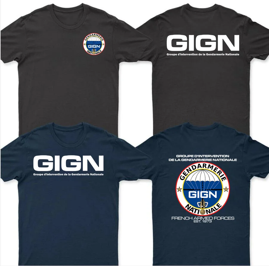 Decouvrez le T-shirt GIGN France Un Vêtement de Style et de Résistance pour les Amateurs de Forces Spéciales