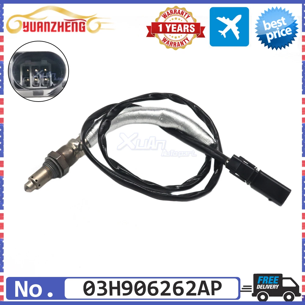 

NEW CAR Air Fuel Ratio Lambda O2 Oxygen Sensor 03H906262AP For Audi A8 SQ7 SQ8 RS Q8 For Porsche Panamera For Volkswagen Atlas