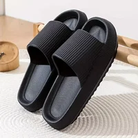 Women's Slippers EVA Soft Thick Soled Summer Fashion Slippers & Men's Slides Beach Sandals 5
