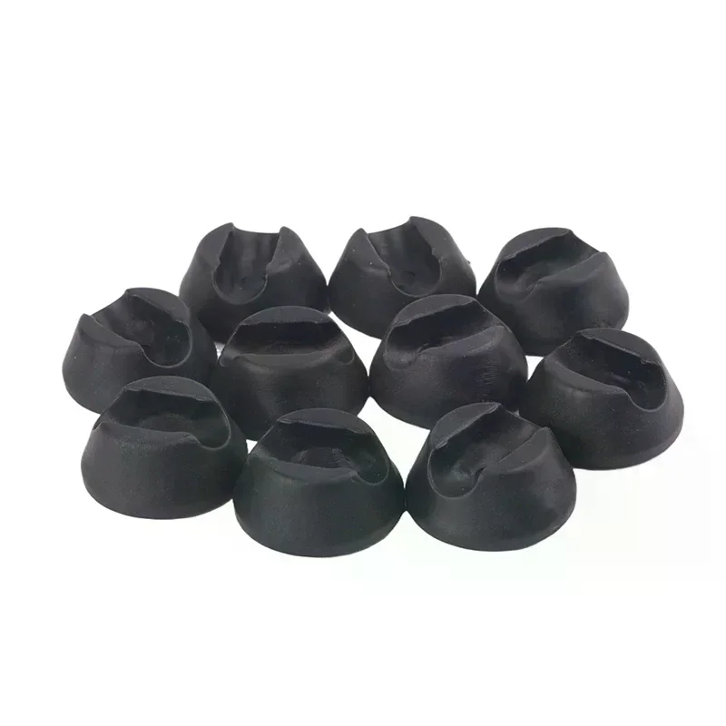 10Pcs Chair Foot Protector Furniture Rubber Feet Skate Hairpin Protector Feet For Table For Chairs Barrettes Legs Mattress