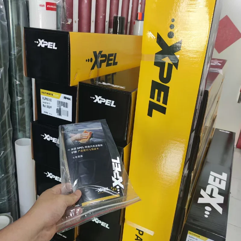 

XPEL Ultimate Plus 9.5MIL TPU PPF Paint Protection Film High Gloss Transparency Self Healing Stone Chip Resistant Hydrophobic