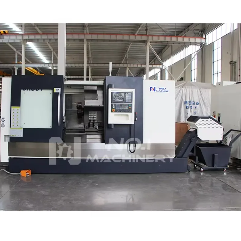 TCK56Y High Speed Precision Lathes 8-inch Hydraulic Chuck With GSK System Cnc Lathe Machine
