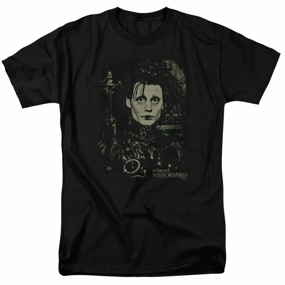 

Edward Scissorhands Edward T Shirt Mens Licensed Classic 80s Movie Tee Black