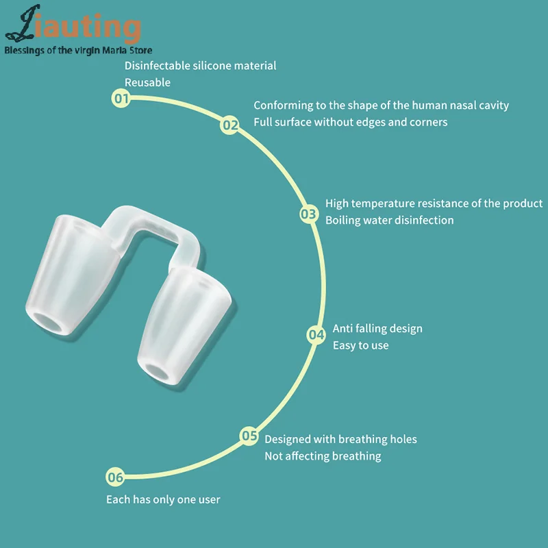 Nostril Support Device Postoperative Rhinoplasty Nostril Support Shaping Crooked Nose Correction Fixator Silica Gel Nose Clip