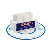 20PCS Bluetooth SUPER MINI ELM327 V2.1 Bluetooth OBD2 Automotive Fault Detector