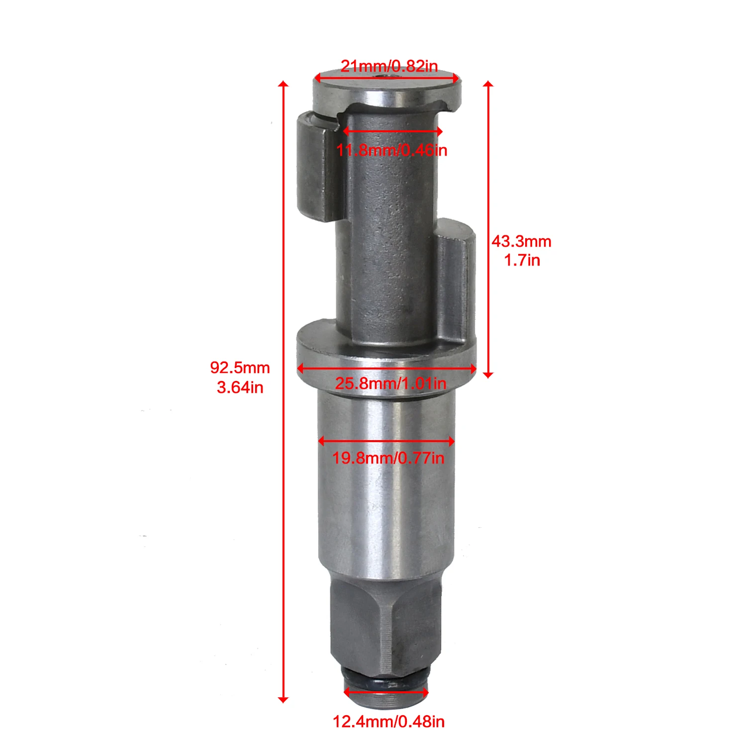 

CP7748 8950240460 Air Impact Wrench 1/2'' Anvil Kit Compatible With Chicago CP7748 8941077481 Pneumatic Impact Accessories
