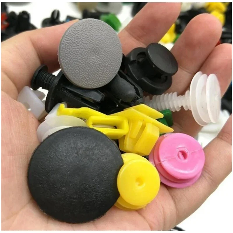 Car Fastener Rivet Clip Car Bumper Door Fender Clip Holder Universal Mixed Expansion Screw Rivet Car Parts Auto Accessories