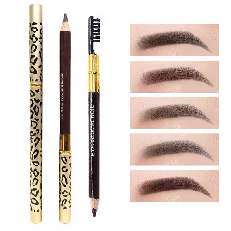 EyeBrow Pencil Cosmetics Makeup Tint Natural Long Lasting Paint Tattoo Eye brow Waterproof Black Brown Eye Shadows Beauty Tool