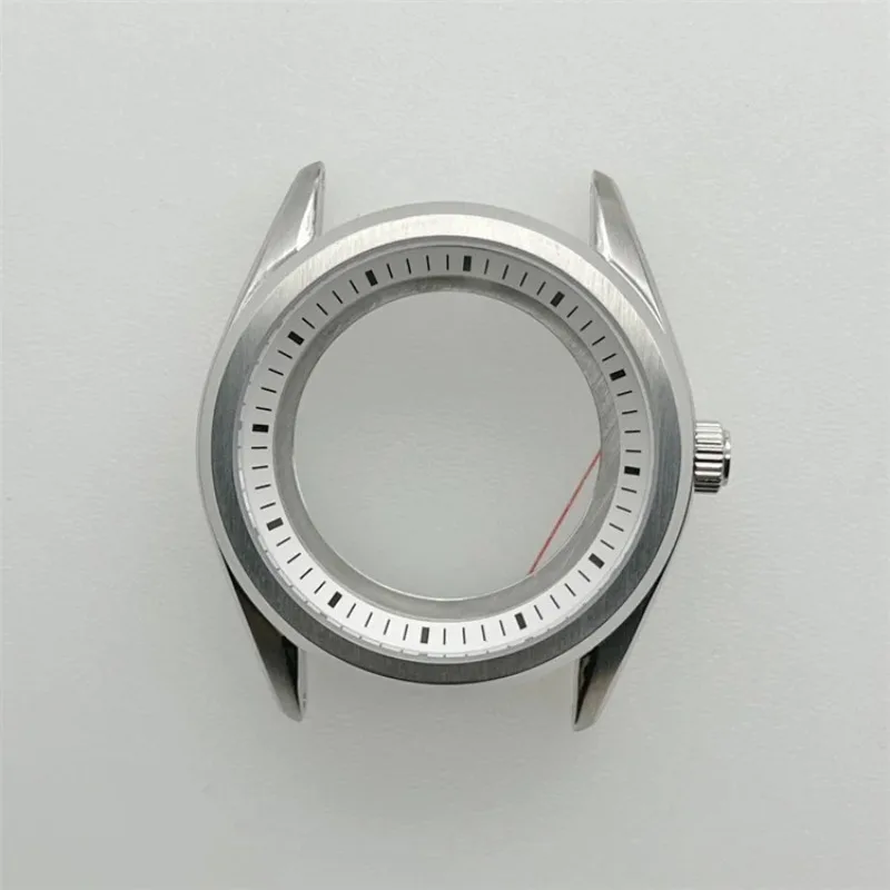 【Hot】41MM Stainless Steel Watch Case Parts For NH35/36 4R35A 4R36A Movement 28.5mm Dial Waterproof