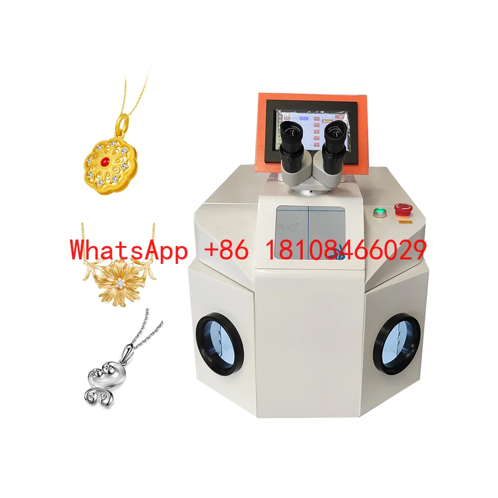YHS Desktop Gold Silver Laser Welder 150w 200w Portable Jewelry Laser Welding Machine for Fine Jewelry Repairs