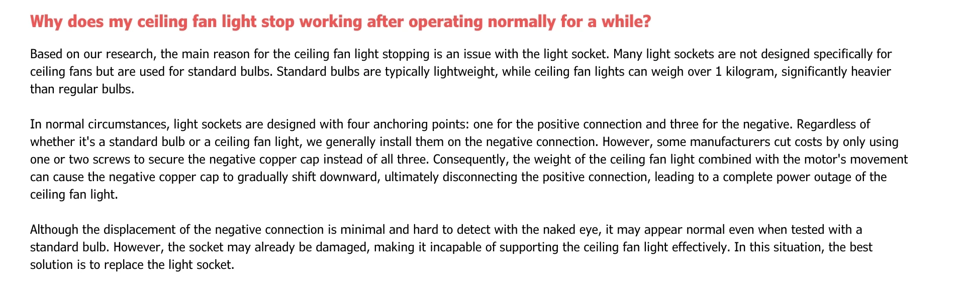 Socket Fan Light, 20.5in Small Ceiling Fan with LED, E26/27 Cordless Light Screw Fan for Kitchen Bedroom, Small Room