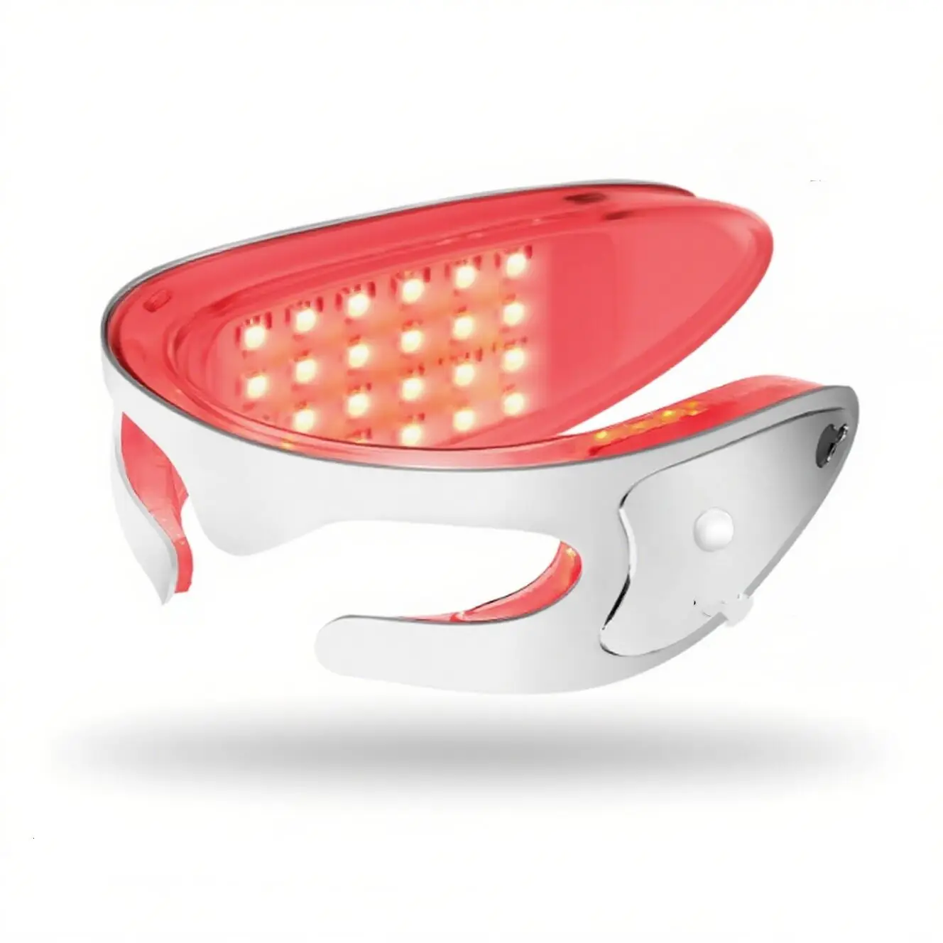 

Upgraded Eye Massager - Red LED Light Therapy, More Bulbs, Faster Charging, Enhanced Anti-Aging Effects