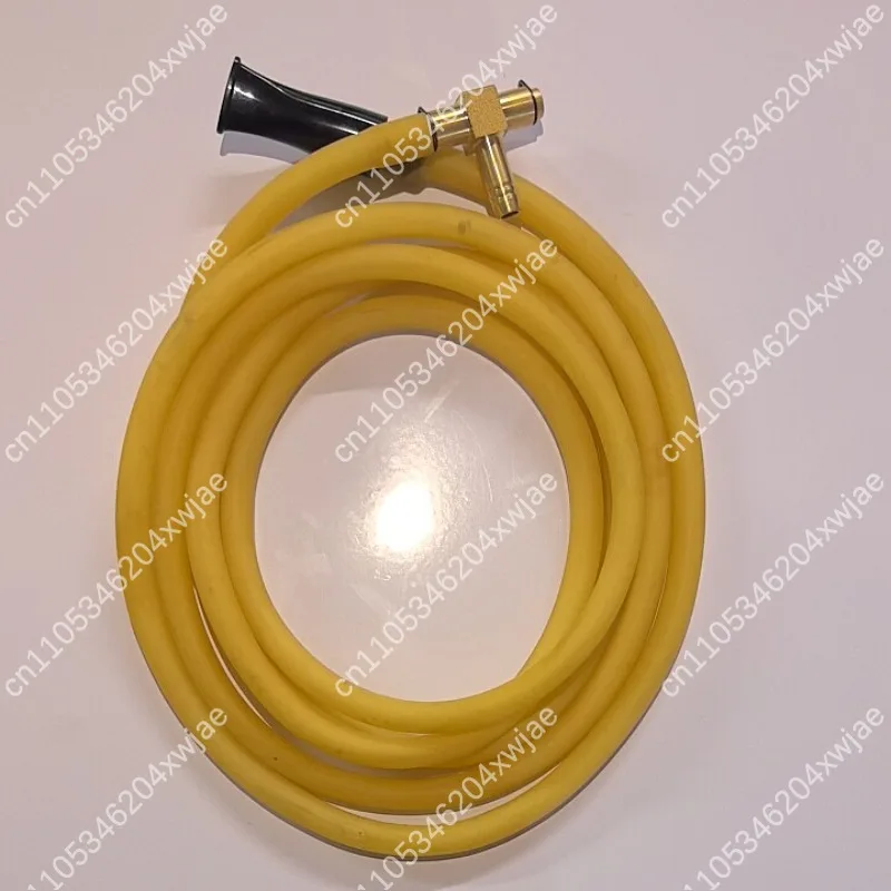 Glass Lampworking Blow Hose Pipe Borosilicate Tube Blowing Tool For Hot Glass