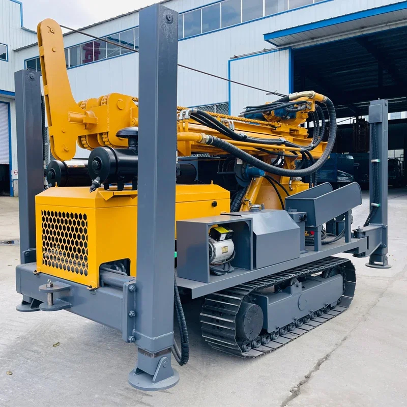 China Factory Bohrloch 260 m Rock Water Well Drill Rig Deep Drilling Rig für Water Well Machine