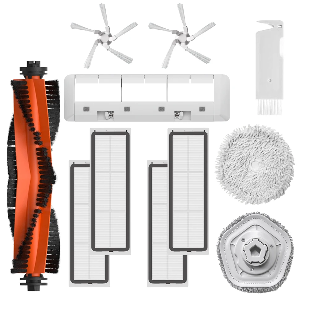 Voor Xiaomi Dreame Bot W10 Robot Stofzuiger Pads Mop Rags Wasbare Hepa Filter Belangrijkste Side Borstel Onderdelen Accessoires