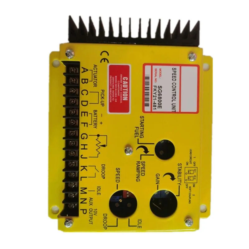 

Diesel Engine Electronic Governor SG6800E High Power Board Generator Governor Board Electric Control Controller DG6800E