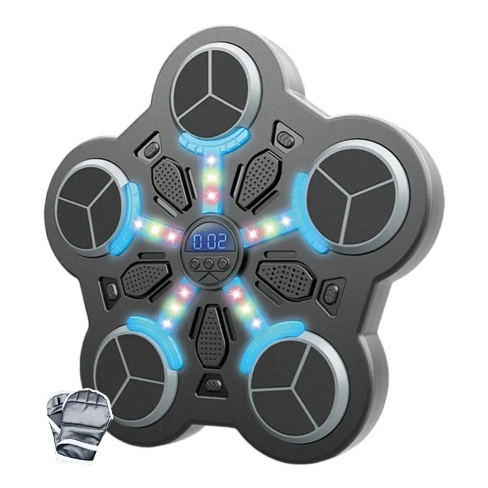 Bluetooth Connection Smart Music Boxing Machine Wall Mounted Noise Reduction Boxing Electronic Target Volume Adjustment
