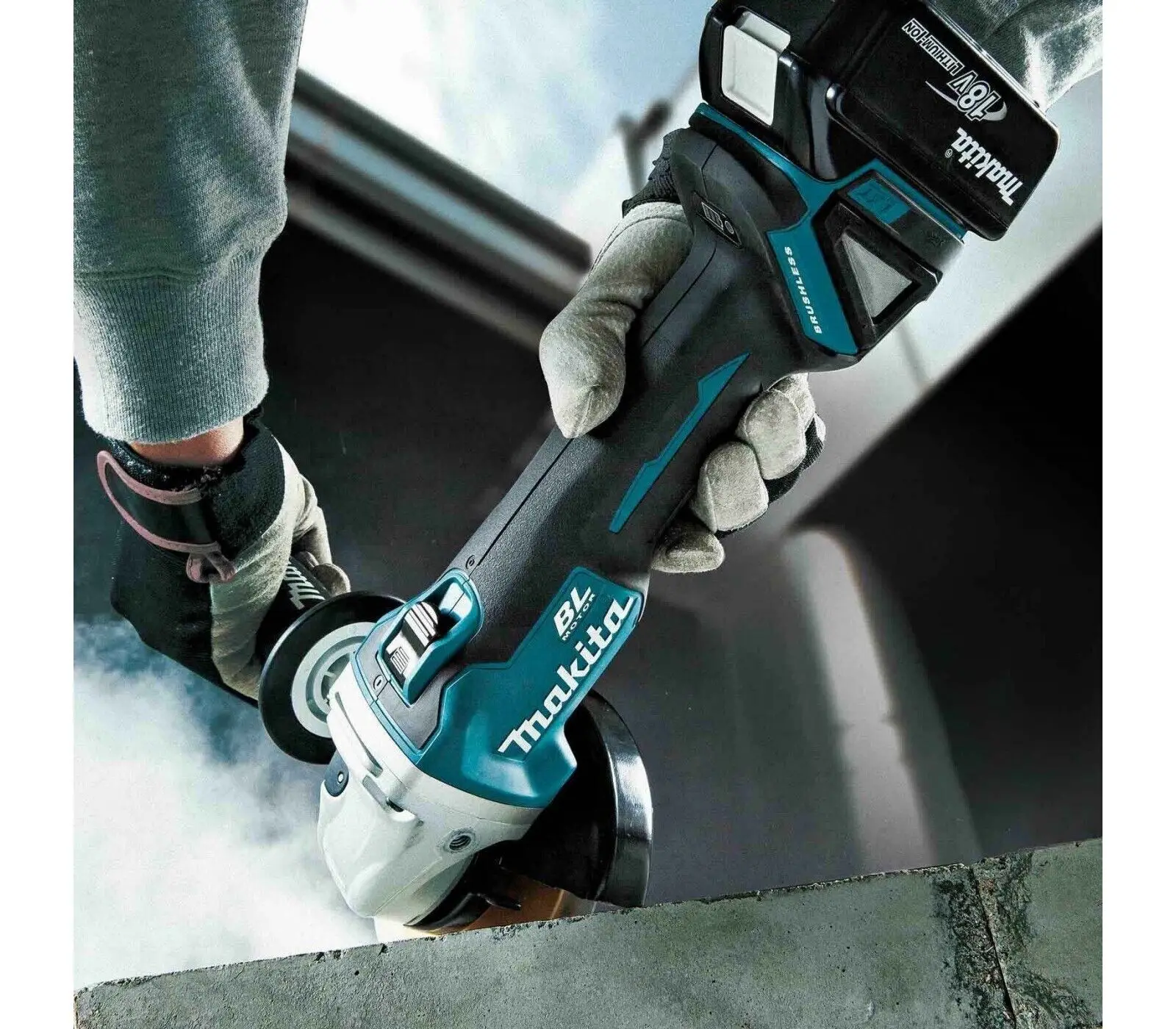 MAKITA DGA504 DGA504Z 18V Brushless Cordless smerigliatrice angolare strumento nudo 125mm 5 \