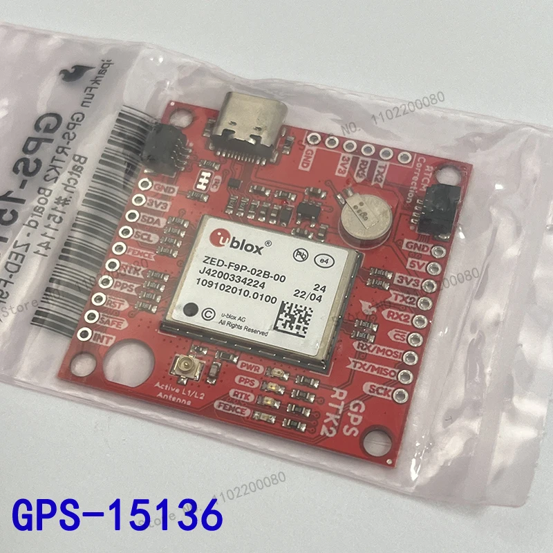 GPS-15136 SparkFun GPS-RTK2 Board - ZED-F9P