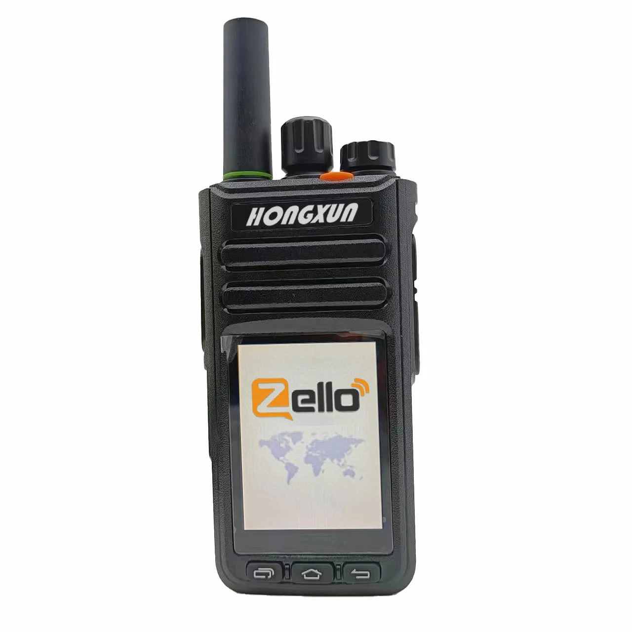 

ZELLO Walkie Talkie HX-T82 4G POC 5000KM Bluetooth GPS SOS IPX68 LCD Screen Wireless Link Anti-Interference Android 9