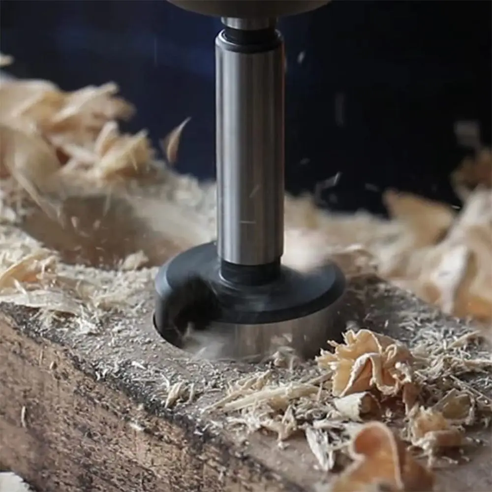 1Pcs High Carbon Steel Forstner Boring Drill Bits 1/4" 6.35mm Hex Shank 8-35mm Flat Wing Drill Multi-Tooth Wood Hole Opener