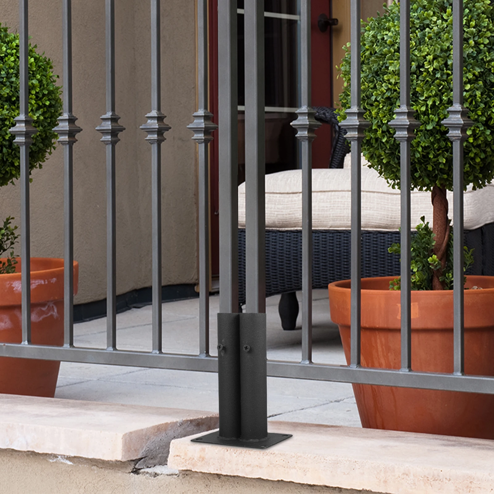 

Plastic Plastic Base Fence Holder White Fences Base Accessories Iron Yard Border Small Fence Accessories Stable