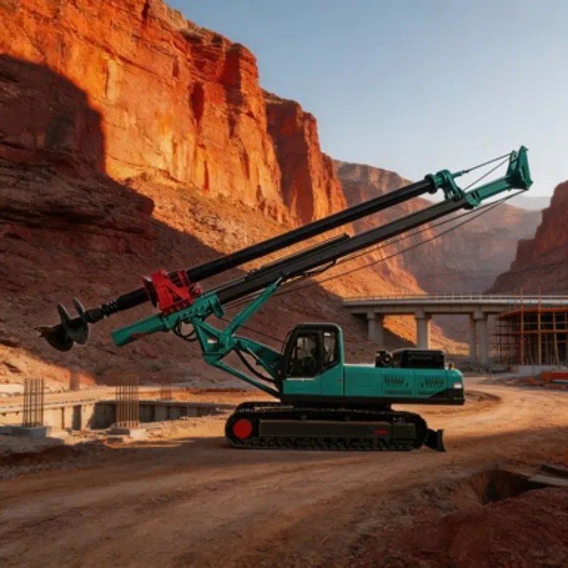 1400mm Diameter 44m Depth Rotary Drilling Rig Crawler Drill Rig Foundation Machine ZR140 for Engineering Project