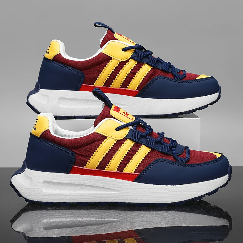 

2025 New Model German-Style Training Sneakers, Trendy Brand, High-End Casual Breathable Sports Running Shoes for Teenagers