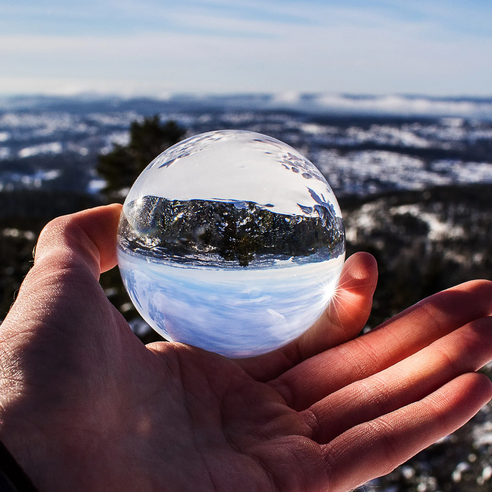 

5Cm Crystal Ball Sphere Photography Prop for Creative Images and Home Office Decor Meditation Feng Shui Display