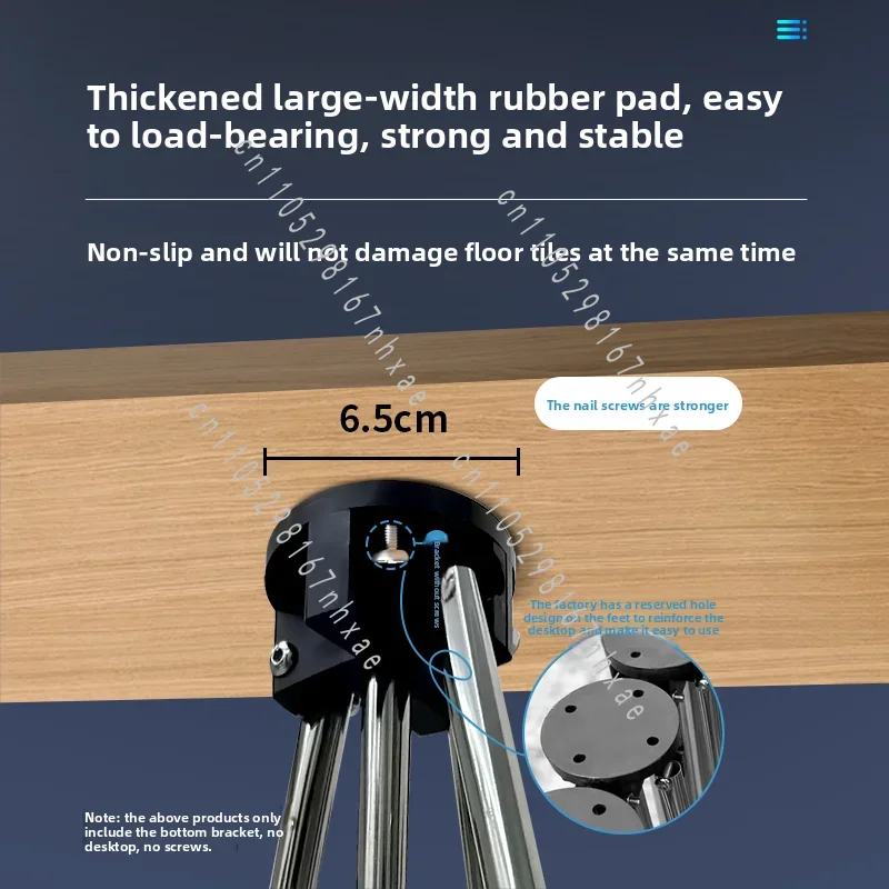 15Legs Spider Leg Telescopic Table Stainless Alloy Workbench for Stone Slab Wood Glass Tile Bracket Table Woodworking Table