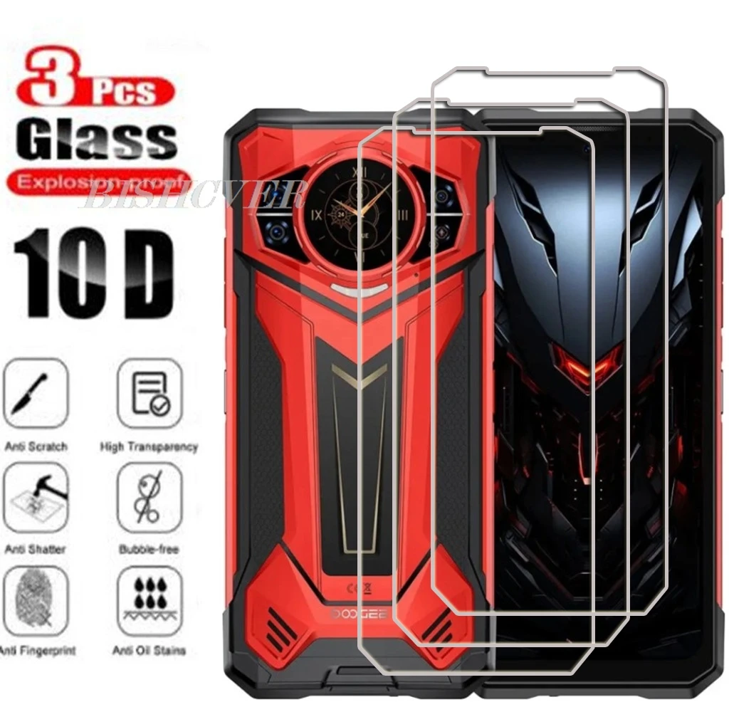 9H Tempered Glass For Doogee S200 X S200X 2024 6.72" DoogeeS200 S200 Plus Max Screen Protective Protector Cover Film
