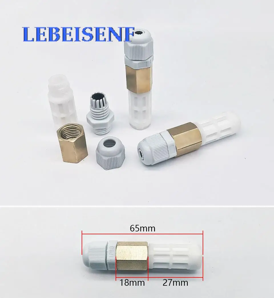 

1pcs HT-70 temperature and humidity sensor sehll / PE waterproof sensor protective cover 8mm large diameter SHT10 SHT11 SHT20