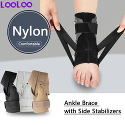 1Pcs Ankle Brace/ Support with Side Stabilizers for Men and Women , Ankle Splint Stabilizer for Volleyball, Basketball,Running