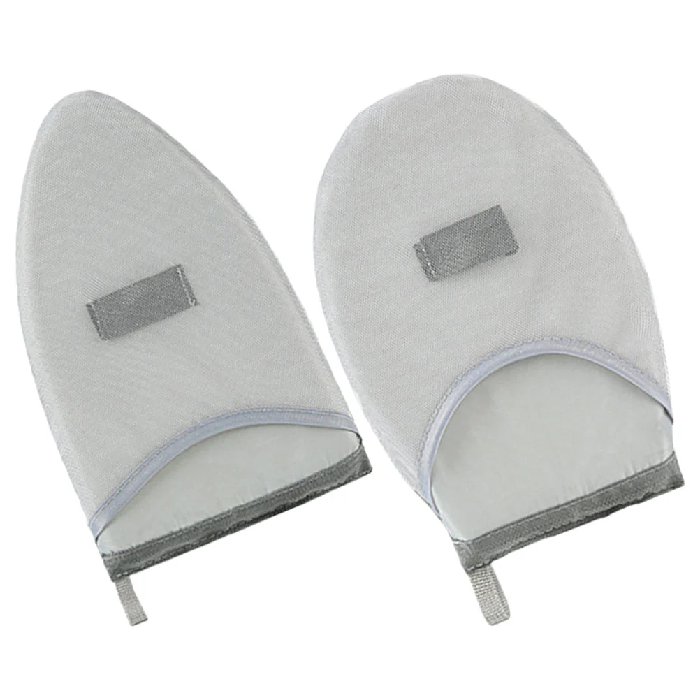 

2 Pcs Ironing Board Travel Steamer Steaming Gloves Clothing Mini Anti Mitt Hand for Clothes