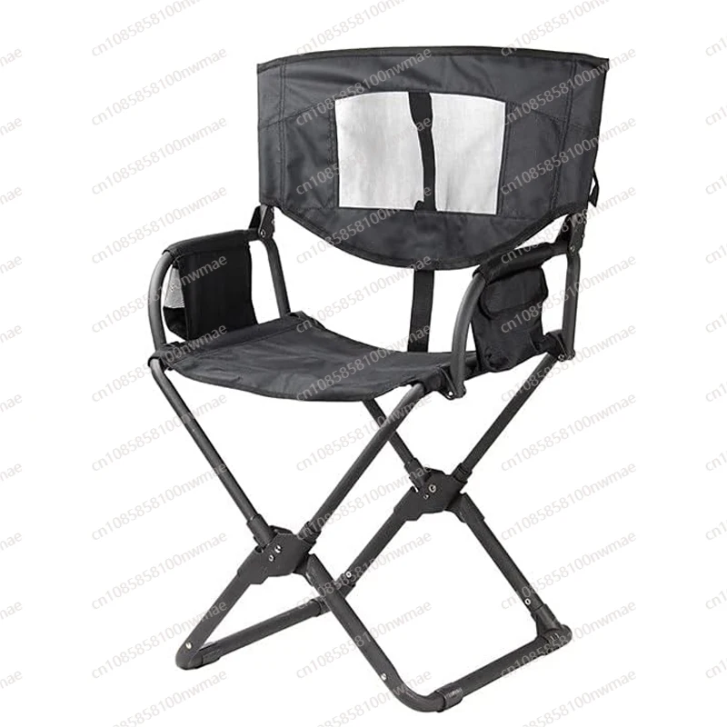 Outdoor Heavy Duty Oversized Portable Folding Beach Fishing Director Camping Chair