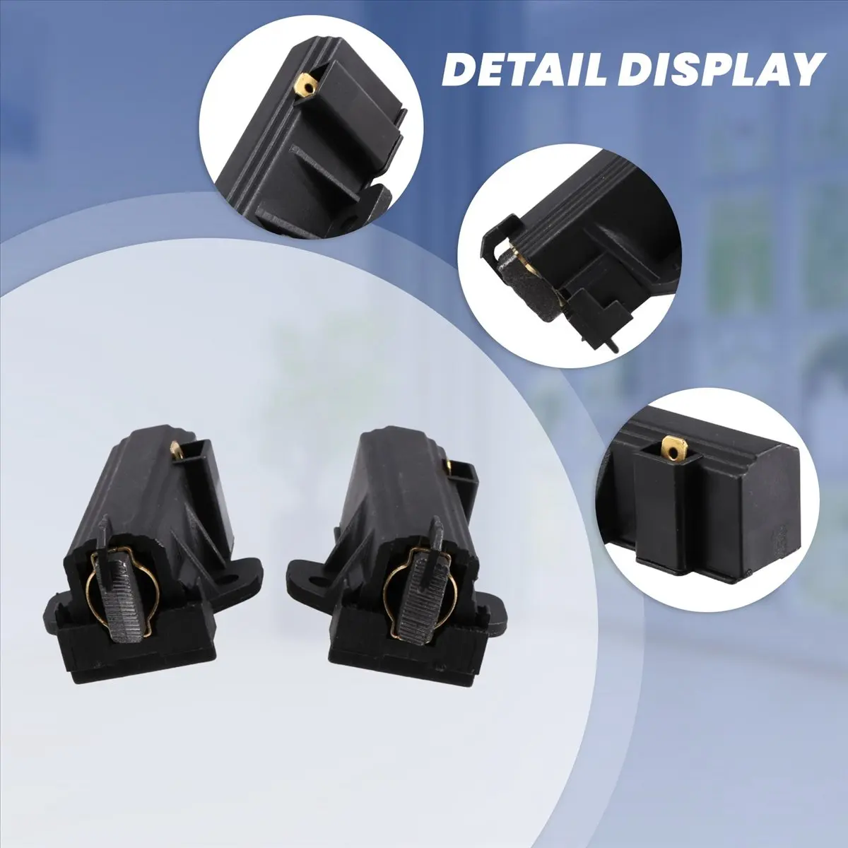 Washing Machine Electric Motor Carbon Brush,Sole Motor Carbon Brushes Sole for 4006020152 5X13X35-A25R
