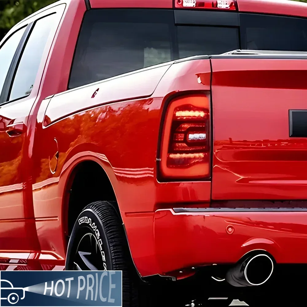 

Для Dodge RAM1500 2009-2018 автоматические задние фонари, обновление, мигающий задний фонарь, аксессуары, светодиодные автомобильные задние фонари в сборе