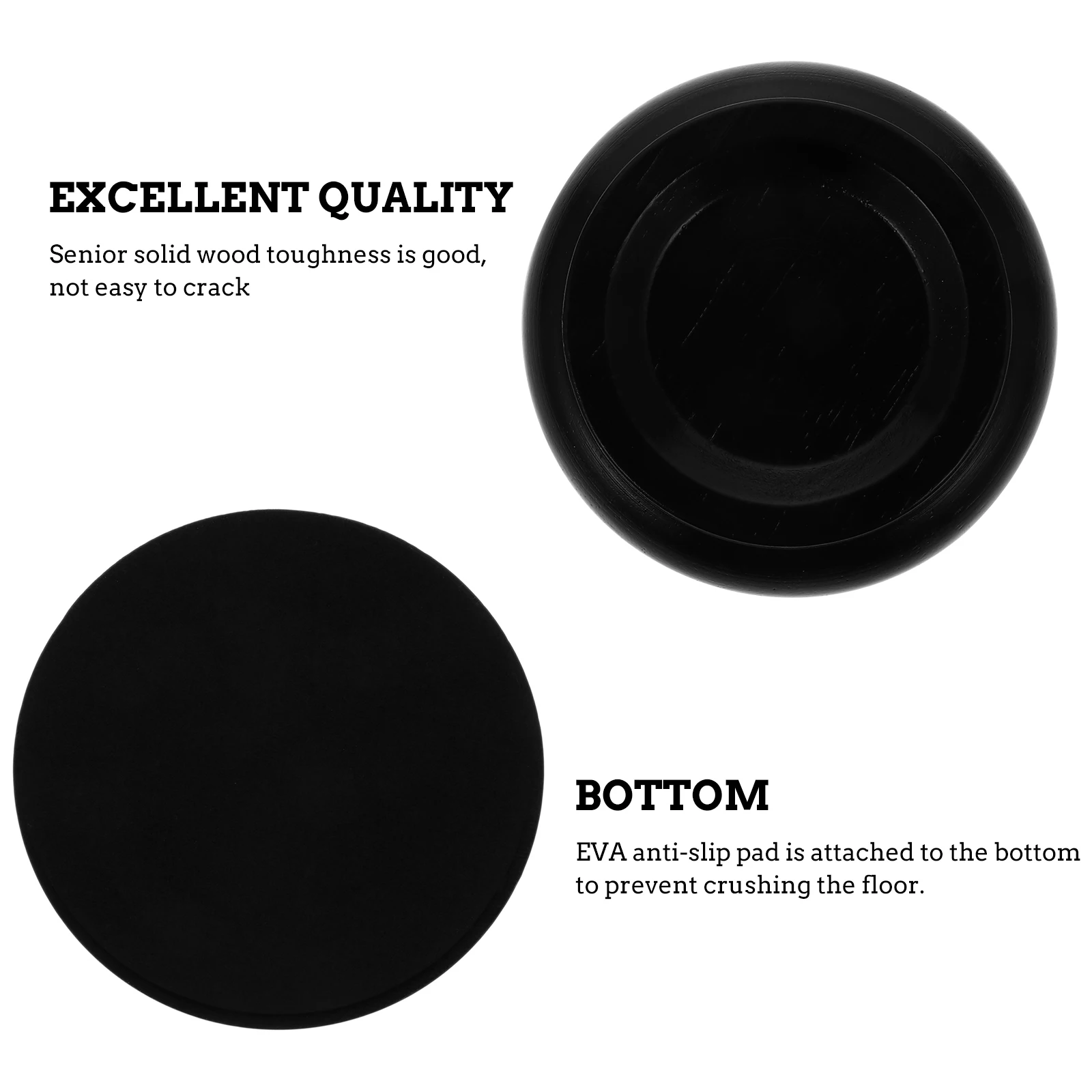 

4Pcs Grand Piano Foot Pads Non-Slip Eva Bottom Mats Durable Support Floors Carpets Shockproof Sound Insulation